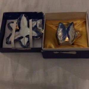 Vintage demitasse cup and saucer